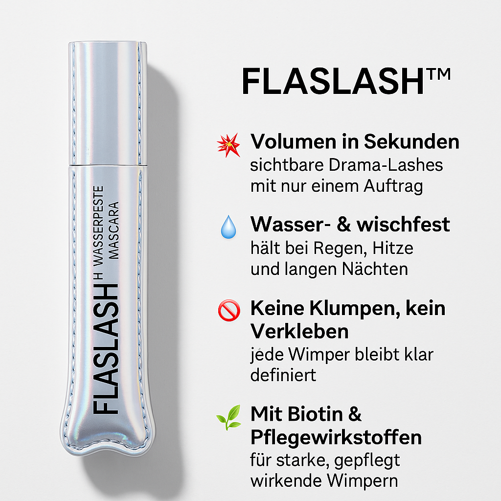 FLASHLASH mit Lederetui