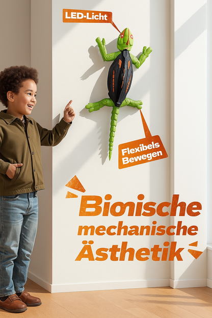 Kletterix - Die kletternde Echse mit Fernsteuerung 🧠⚡