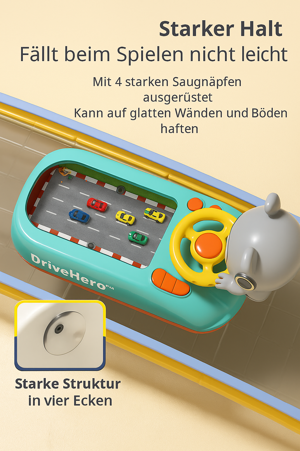 DriveHero™ – das interaktive Lernlenkrad für Kinder 🚗
