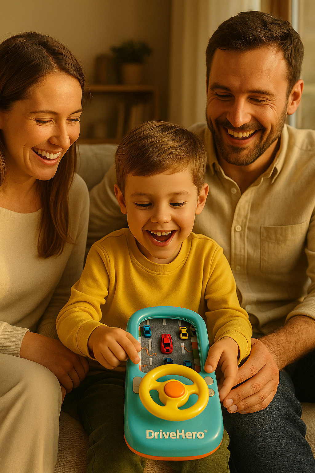 DriveHero™ – das interaktive Lernlenkrad für Kinder 🚗