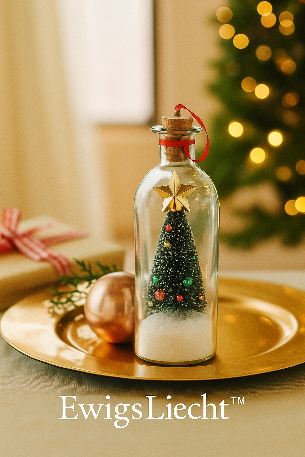 🎄 EwigsLiecht™ – Die Weihnachtsflasche, die Stimmen bewahrt
