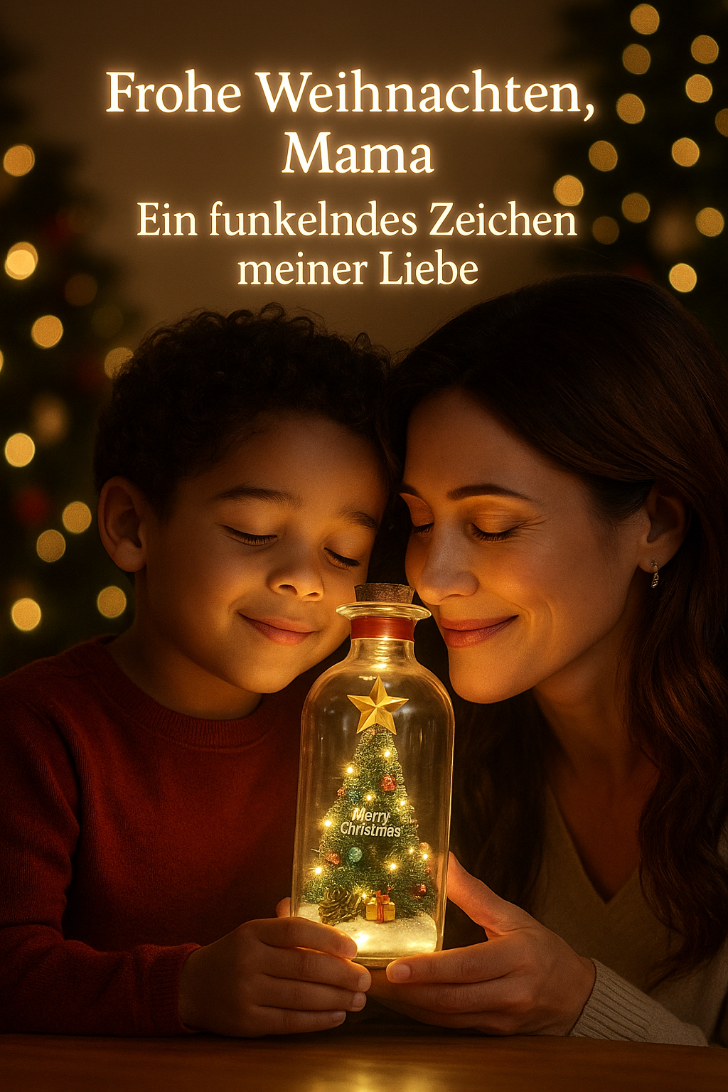 🎄 EwigsLiecht™ – Die Weihnachtsflasche, die Stimmen bewahrt