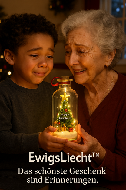 🎄 EwigsLiecht™ – Die Weihnachtsflasche, die Stimmen bewahrt