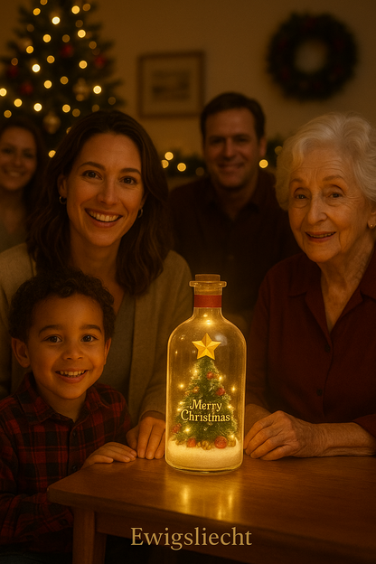 🎄 EwigsLiecht™ – Die Weihnachtsflasche, die Stimmen bewahrt