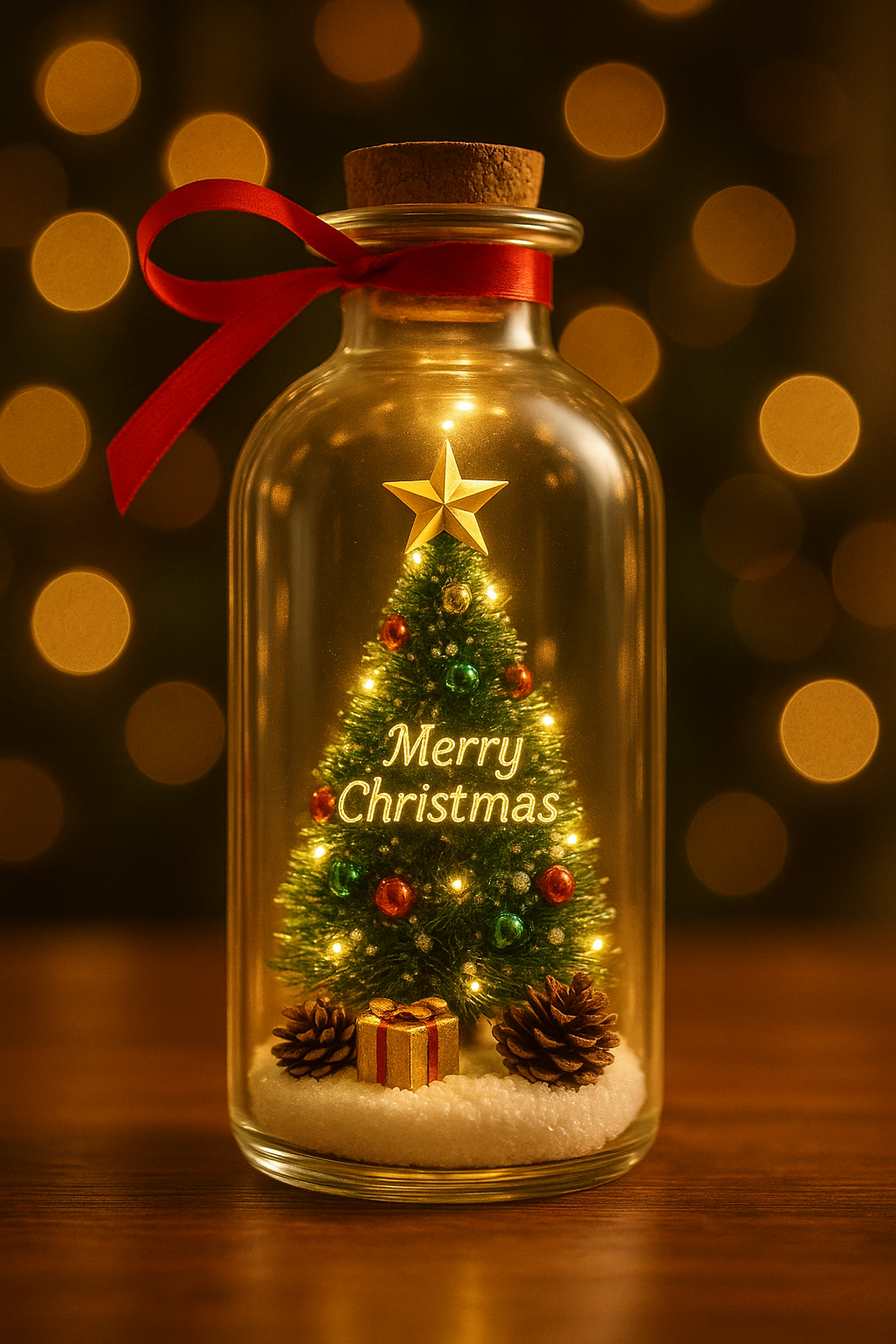 🎄 EwigsLiecht™ – Die Weihnachtsflasche, die Stimmen bewahrt