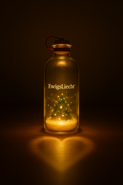 🎄 EwigsLiecht™ – Die Weihnachtsflasche, die Stimmen bewahrt